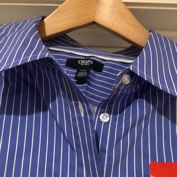 NWT Chaps Button Down Shirt - Picture 9 of 14